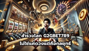 สำรวจโลก G2GBET789 ไม่ใช่แค่ดวงแต่คือกลยุทธ์-1