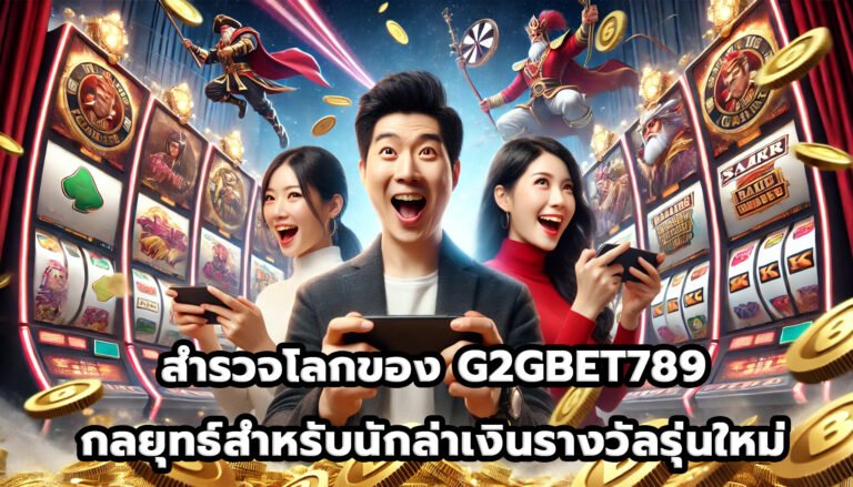 สำรวจโลกของ G2GBET789 กลยุทธ์สำหรับนักล่าเงินรางวัลรุ่นใหม่-4